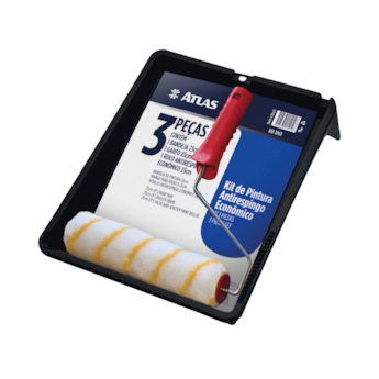 Atlas Kit Rolo Antirespingo Garfo e Bandeja 3 Peças 2003
