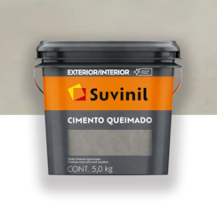 Cimento Queimado Suvinil Dia de Chuva 5kg Cimento Queimado Suvinil Dia de Chuva 5kg