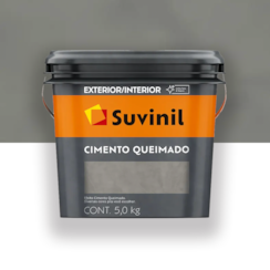 Cimento Queimado Suvinil Túnel de Concreto 5kg Cimento Queimado Suvinil Túnel de Concreto 5kg