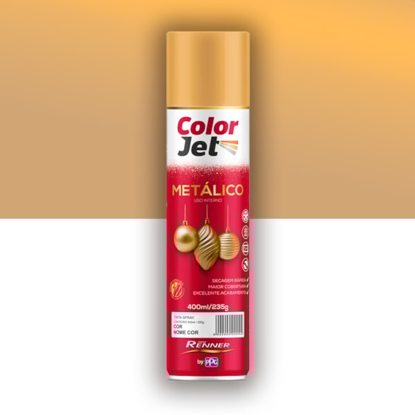 COLOR JET METALICO OURO  COLOR JET METALICO OURO