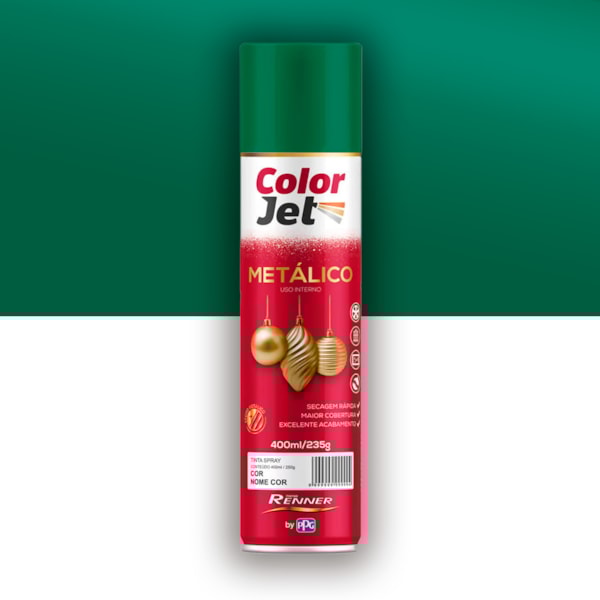 COLOR JET METALICO VERDE 