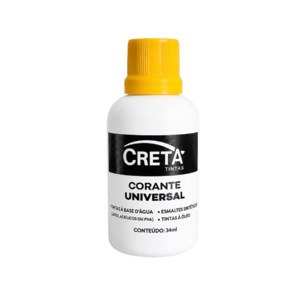 Creta Corante Universal Pigmento Amarelo 34ml Creta Corante Universal Pigmento Amarelo 34ml