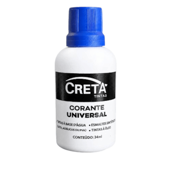 Creta Corante Universal Pigmento Azul 34ml