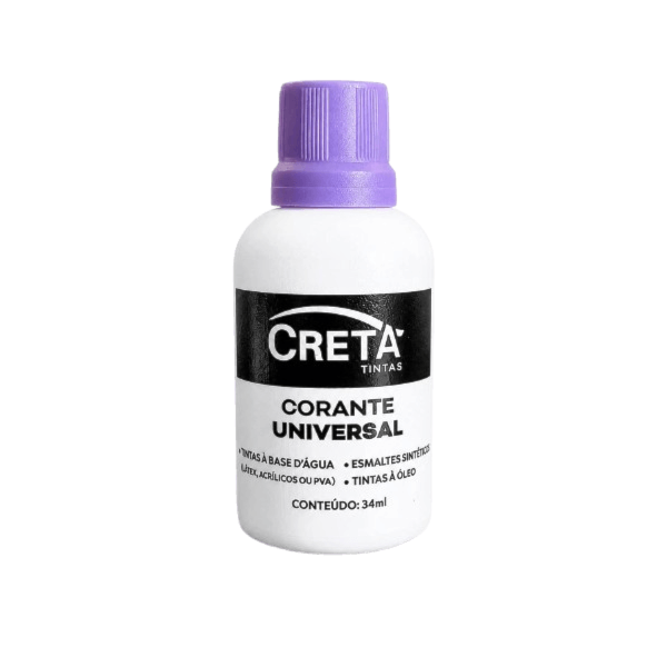 Creta Corante Universal Pigmento Lilás 34ml Creta Corante Universal Pigmento Lilás 34ml