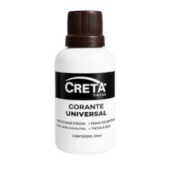 Creta Corante Universal Pigmento Marrom 34ml