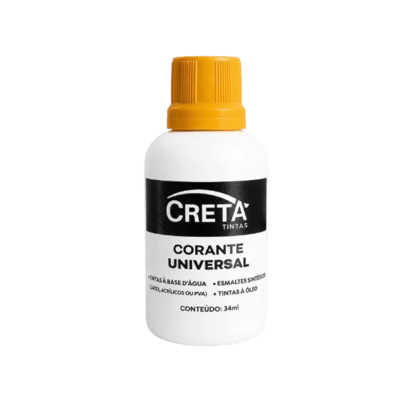Creta Corante Universal Pigmento Ocre 34ml