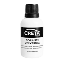 Creta Corante Universal Pigmento Preto 34ml