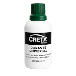 Creta Corante Universal Pigmento Verde 34ml