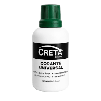 Creta Corante Universal Pigmento Verde 34ml
