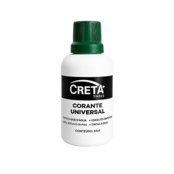 Creta Corante Universal Pigmento Verde 34ml Creta Corante Universal Pigmento Verde 34ml