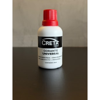Creta Corante Universal Pigmento Vermelho 34ml