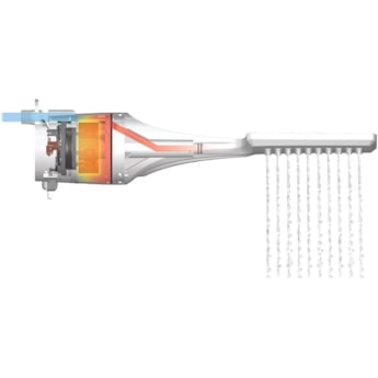 LORENZETTI CHUVEIRO ELETRÔNICO LORENSHOWER 7500W 220V BRANCO