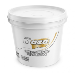 MAZA CIMENTO QUEIMADO PEROLIZADO BRANCO 1,2KG
