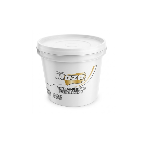 MAZA CIMENTO QUEIMADO PEROLIZADO BRANCO 1,2KG