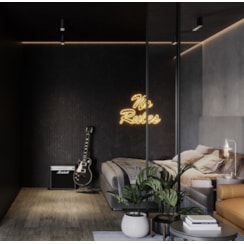 Painel Ripado Laminado Urban EVA Autocolante 10cm Meu Rodapé  Rolo 10m Black