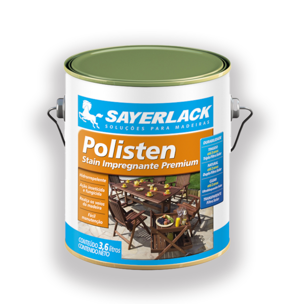 Polisten Stain Sayerlack Transparente 3,6l Polisten Stain Sayerlack Transparente 3,6l