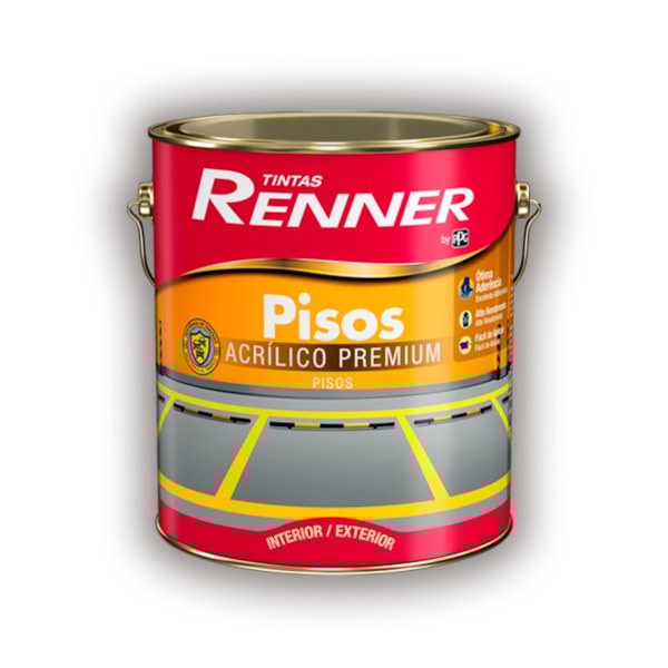 RENNER PISOS FOS BRANCO 3.6L RENNER PISOS FOS BRANCO 3.6L