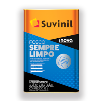 Sempre Limpo Suvinil Branco 18l Sempre Limpo Suvinil Branco 18l