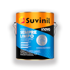 Sempre Limpo Suvinil Branco 3,6l Sempre Limpo Suvinil Branco 3,6l