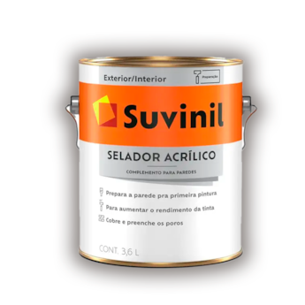 SUVINIL SELADOR ACRILICO 3.6L