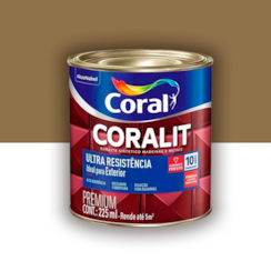 Tinta Esmalte Coralit Alto Brilho Ouro 225ml Tinta Esmalte Coralit Alto Brilho Ouro 225ml