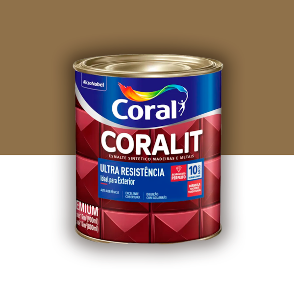 Tinta Esmalte Coralit Alto Brilho Ouro 900ml Tinta Esmalte Coralit Alto Brilho Ouro 900ml