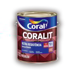 Tinta Esmalte Coralit Fosco Branco 3,6l