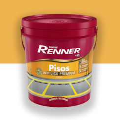 Tinta Piso Renner Amarelo Demarcação 18l