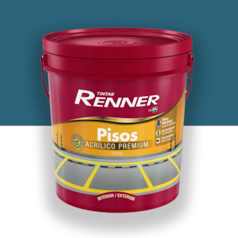 Tinta Piso Renner Azul 18l