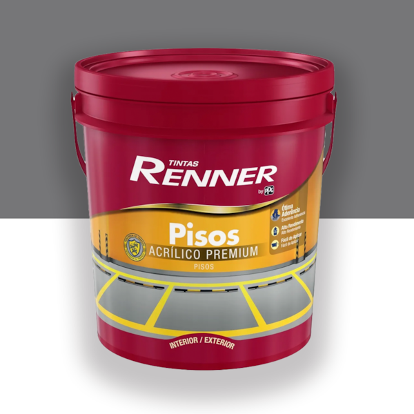 Tinta Piso Renner Cinza 18l