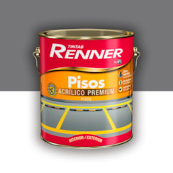 Tinta Piso Renner Cinza 3,6l