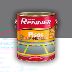 Tinta Piso Renner Cinza 3,6l Tinta Piso Renner Cinza 3,6l