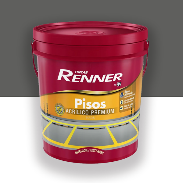 Tinta Piso Renner Cinza Grafite 18l