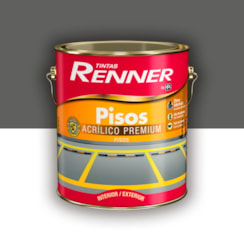 Tinta Piso Renner Cinza Grafite 3,6l