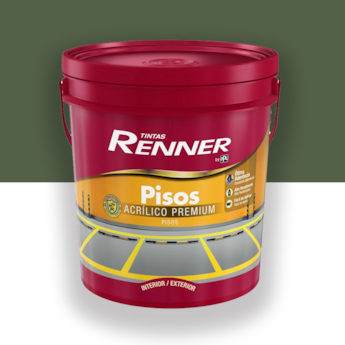 Tinta Piso Renner Verde 18l