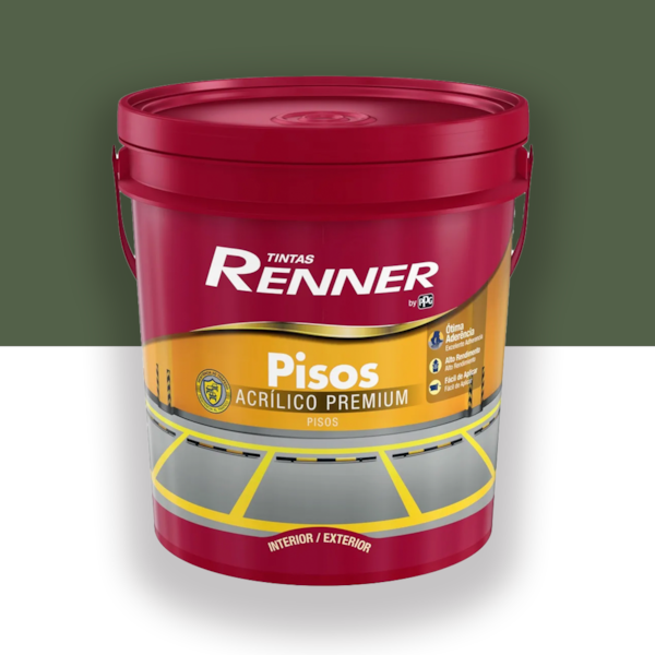 Tinta Piso Renner Verde 18l