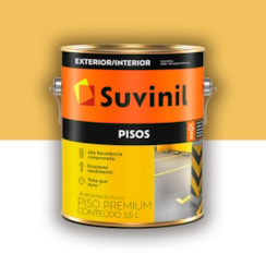 Tinta Piso Suvinil Amarelo Demarcação 3,6l