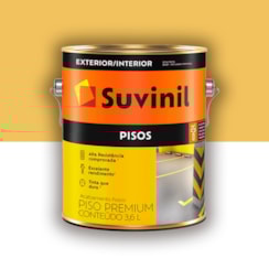 Tinta Piso Suvinil Amarelo Demarcação 3,6l Tinta Piso Suvinil Amarelo Demarcação 3,6l