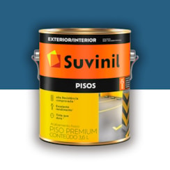 Tinta Piso Suvinil  Azul 3,6l