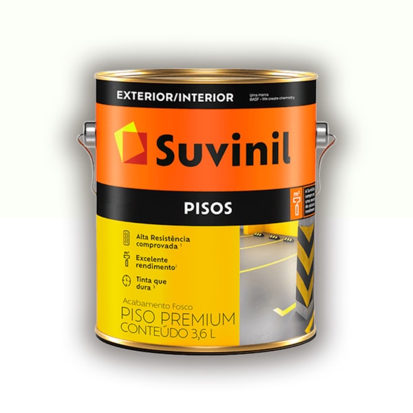 Tinta Piso Suvinil Branco Neve 3,6l Tinta Piso Suvinil Branco Neve 3,6l