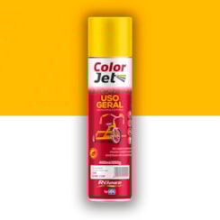 Tinta Spray Amarelo Uso Geral Color Jet