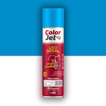 Tinta Spray Azul Uso Geral Color Jet