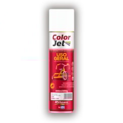 Tinta Spray Brilhante Branco Brilhante Uso Geral Color Jet