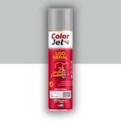 Tinta Spray Cinza Claro Uso Geral Color Jet