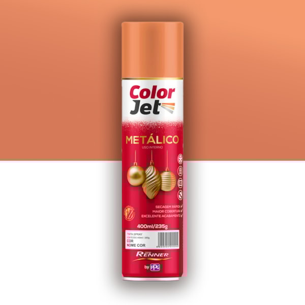 Tinta Spray Cobre Metálico Color Jet