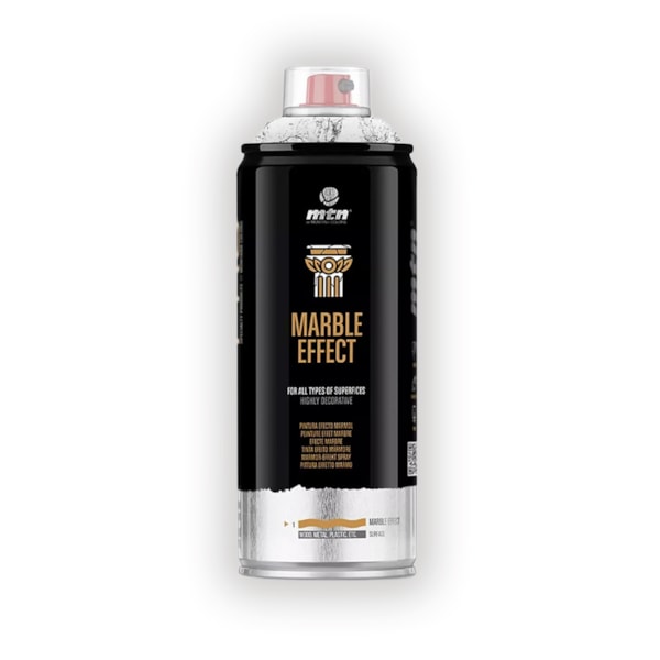 Tinta Spray Efeito Marmore Dourado MTN