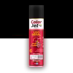 Tinta Spray Fosco Preto Uso Geral Color Jet