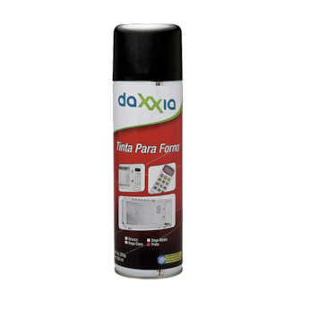 Tinta Spray para Microondas Preto Interno/Externo Daxxia