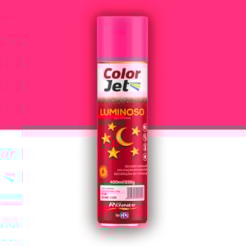 Tinta Spray Rosa Pink Luminoso Color Jet Tinta Spray Rosa Pink Luminoso Color Jet