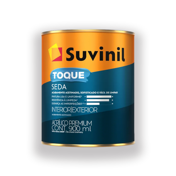 Toque Seda Suvinil Branco 900ml Toque Seda Suvinil Branco 900ml
